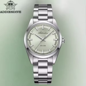 ADDIESDIVE AD2066 Men’s 36mm Quartz Watch – 100M Waterproof
